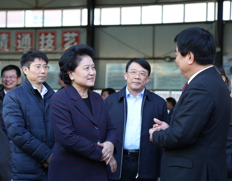 中共中央政治局委員、國務院副總理劉延東在教育部副部長朱之文，四川省教育廳廳長朱世宏等陪同下視察四川應用技術職業學院_副本.jpg